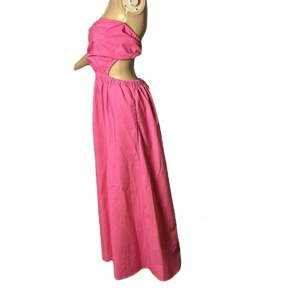Pink Diamond strapless dress NWT sz 6. Pink Brynlee cut out,fairy,Y2K,coquette - Picture 4 of 11